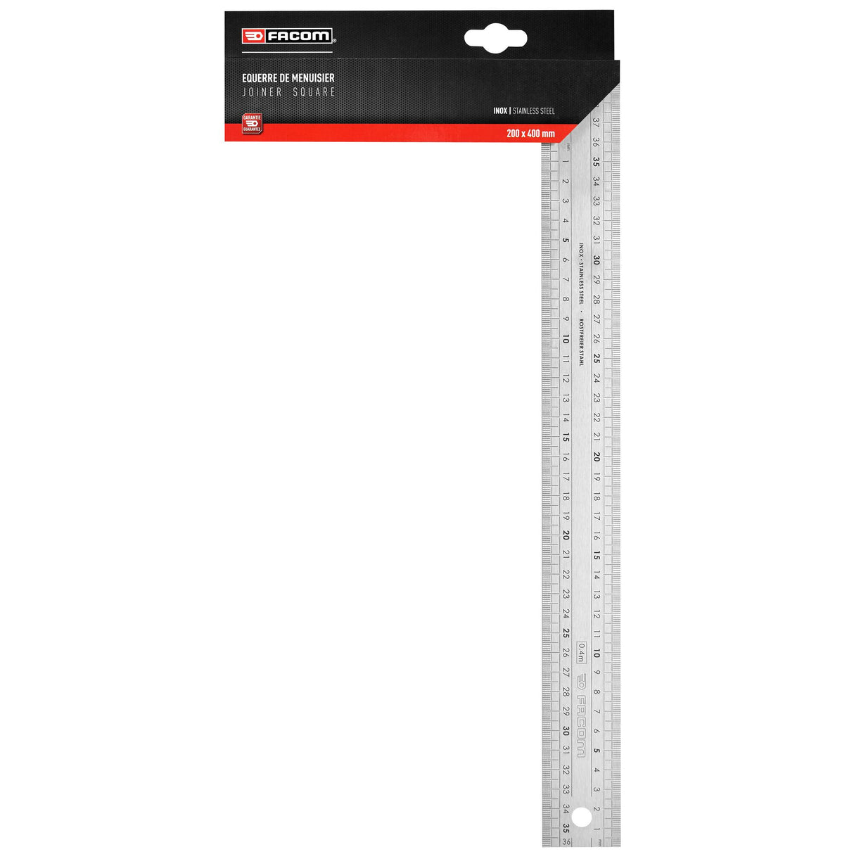 200 x 400mm Stainless Steel Joiners Square