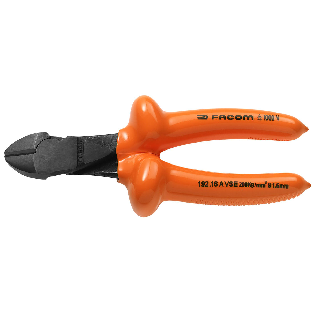 192.AVSE - 1000V insulated diagonal cutting pliers for hard wire