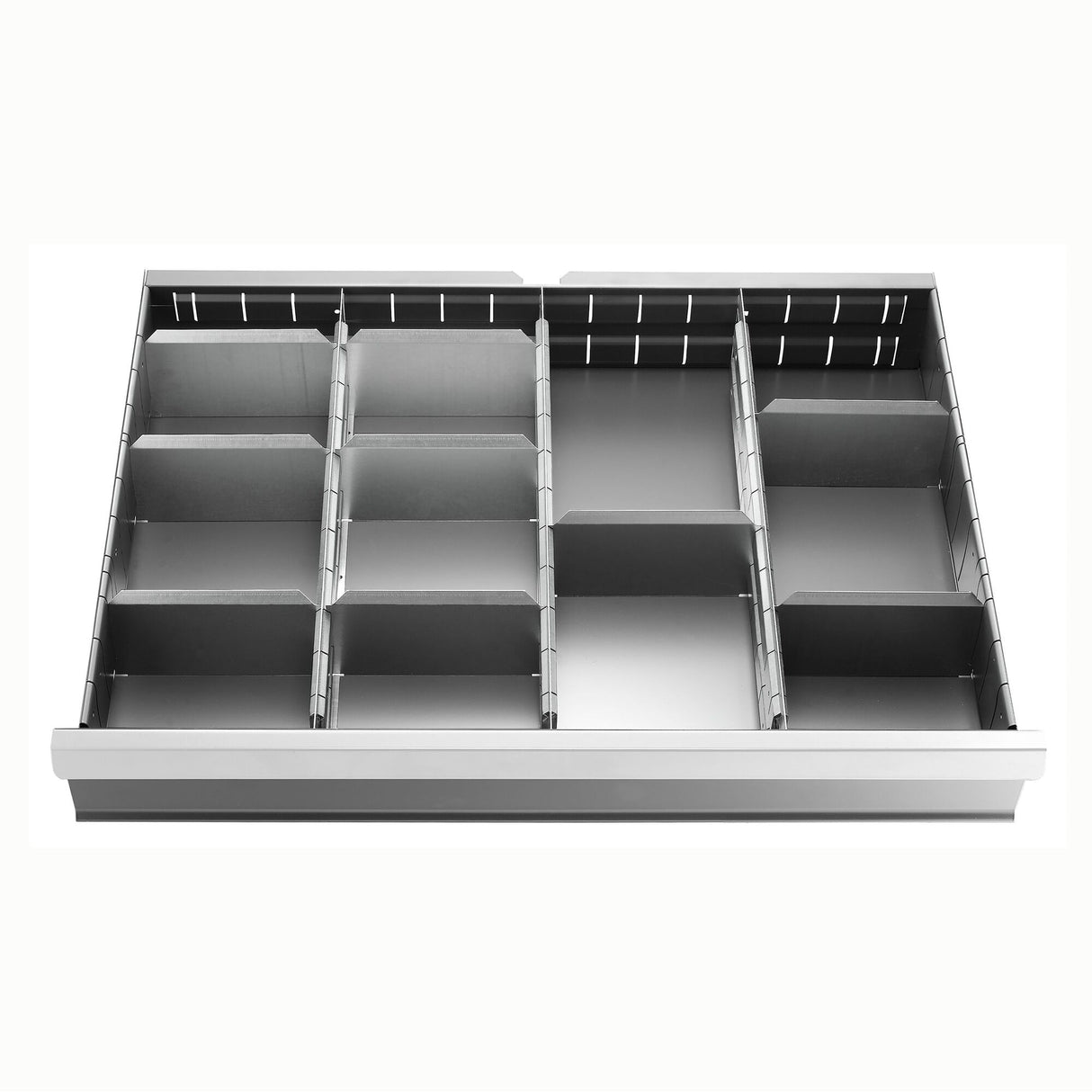 2930.C - Set of galvanized partitions for drawers