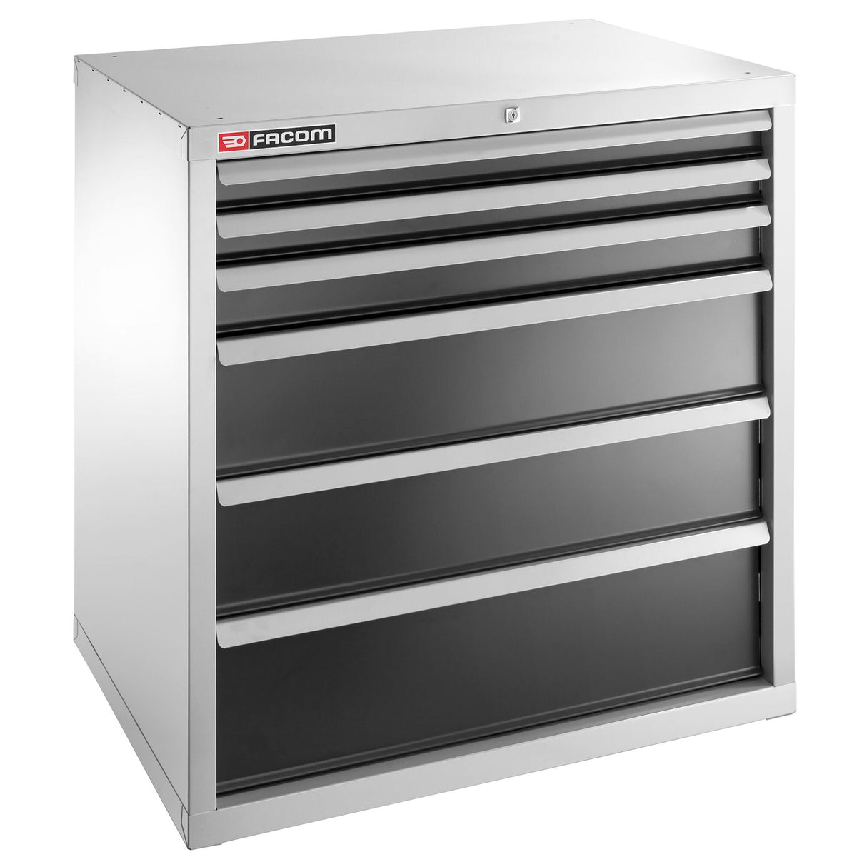 840mm x 570mm 6-Drawer Heavy Load Industrial Cabinet With Safety Lock System