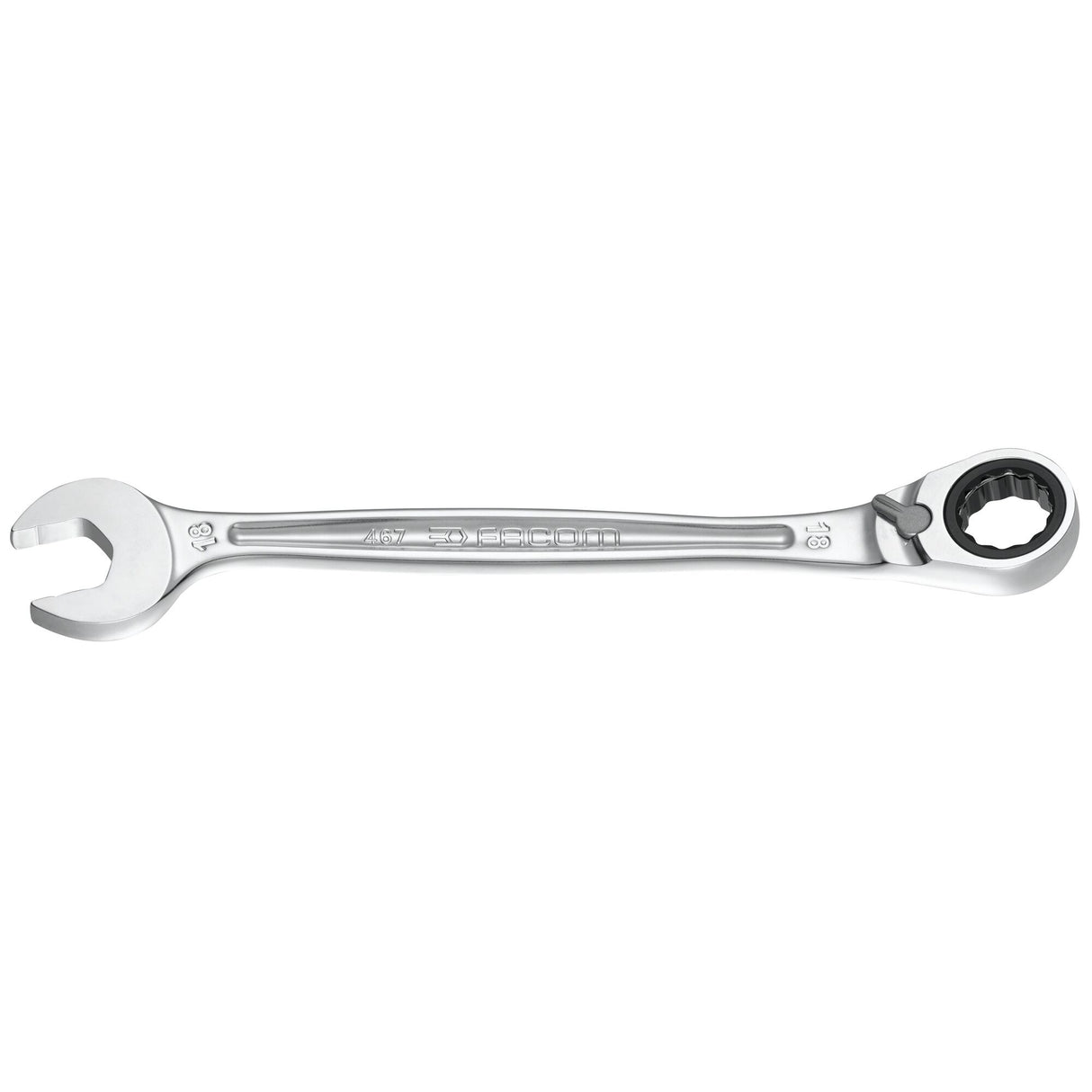 467B - Ratchet Combination Wrenches, Metric
