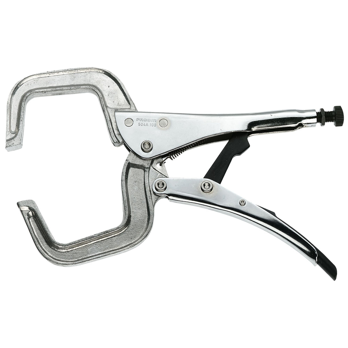 504A - C-clamp arc-welding lock-grip pliers