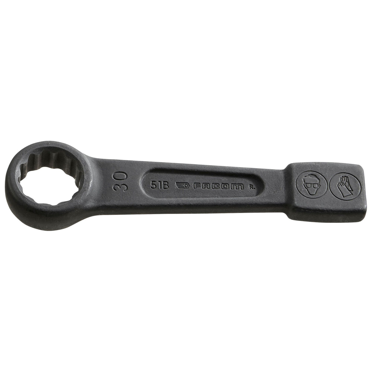 Clé polygonale à frapper en pouces 1'7/16