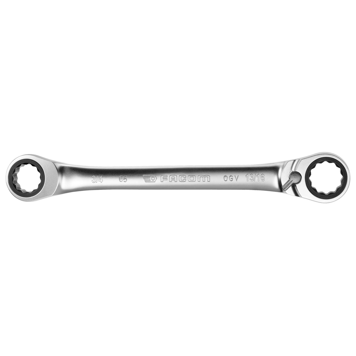 65 - 15° double box-end ratchet wrenches, inch
