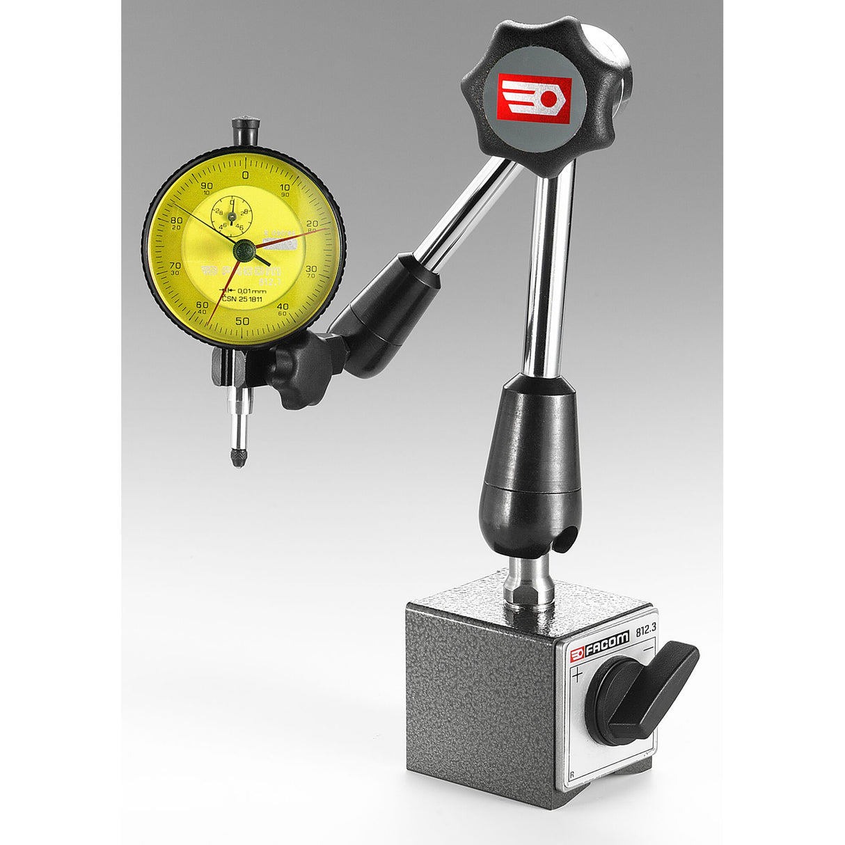 Dial Gauge Hinged Magnetic Base Set