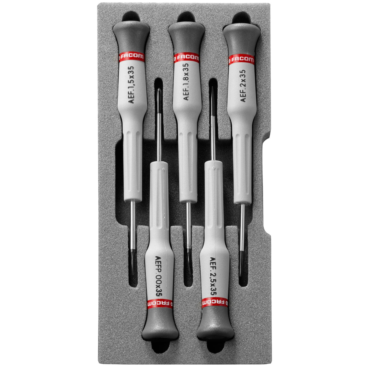MICRO-TECH® Screwdrivers Slotted Phillips® Set (5 pc.)