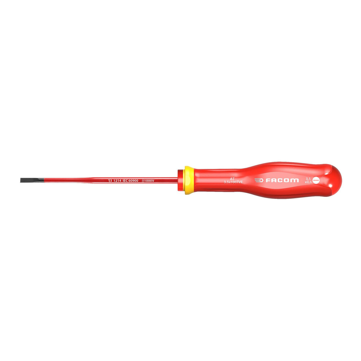 AT.TVE - 1 000 Volt Insulated PROTWIST® Screwdrivers for Slotted Head Screws