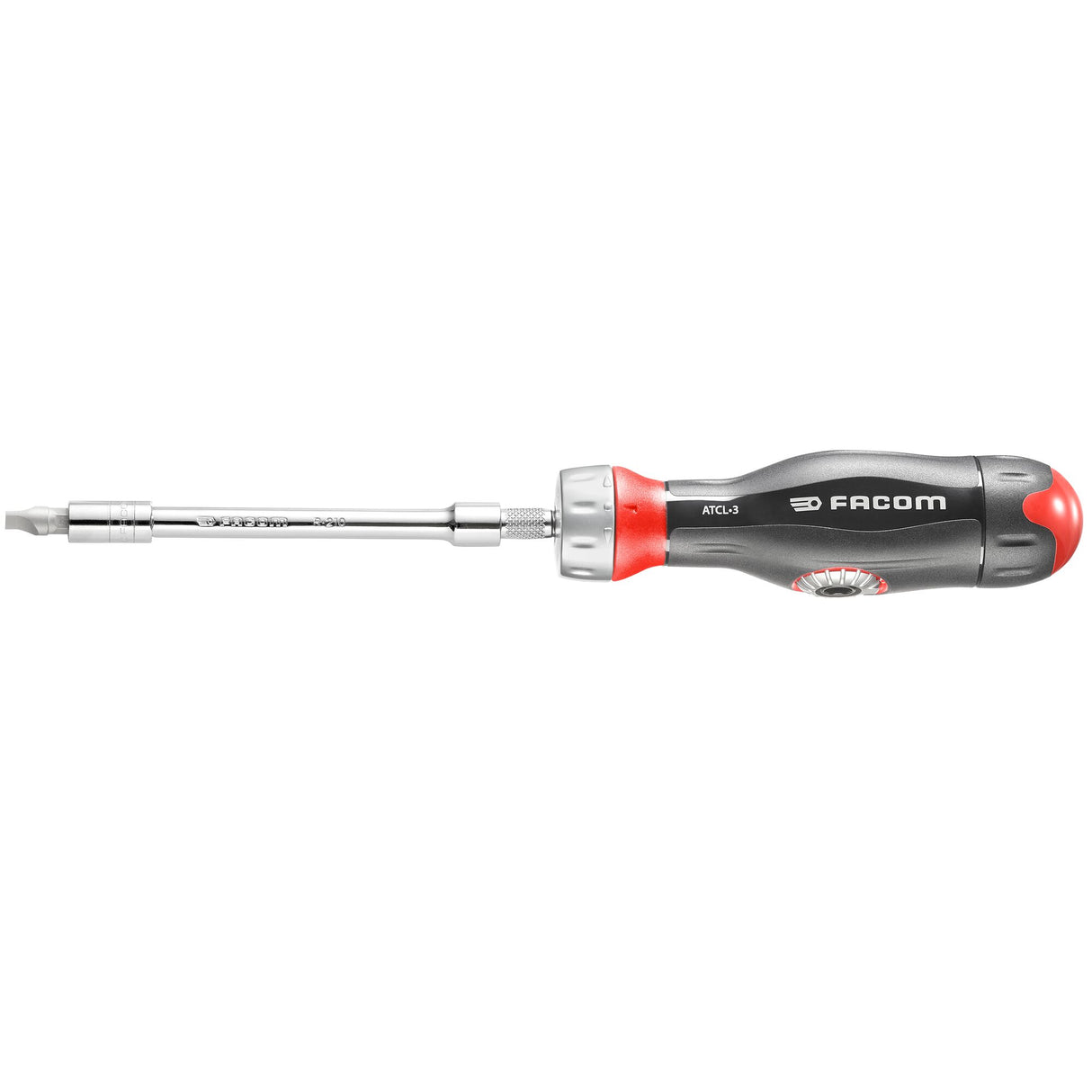 PROTWIST® 1/4 in. 3 in 1 Dual Nut Ratchet Handle