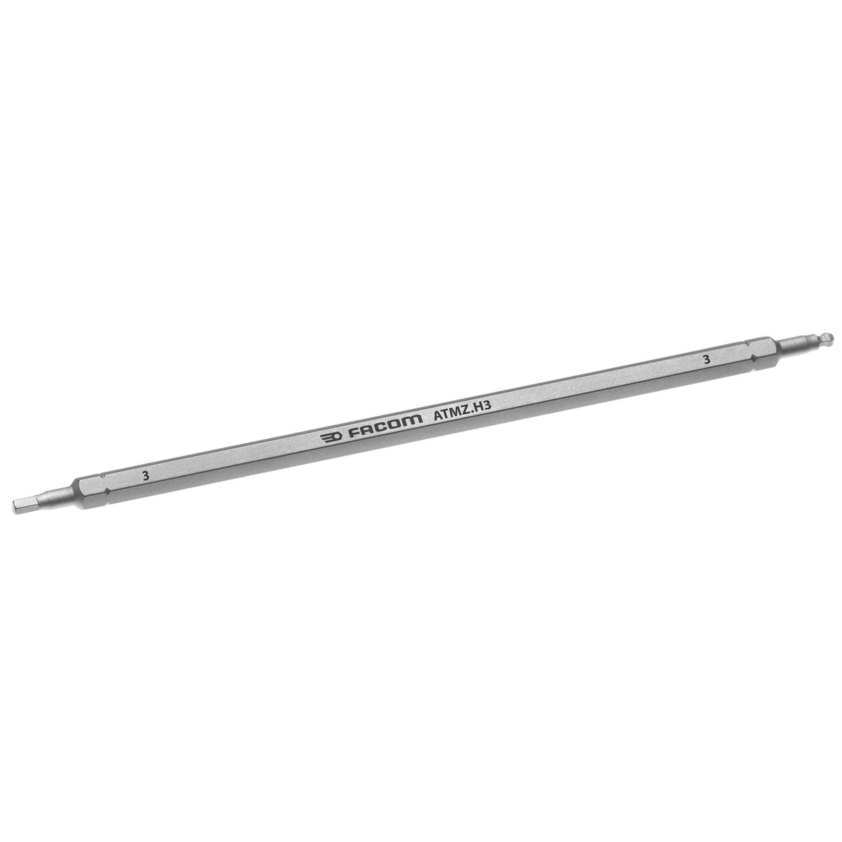 3mm Double-End Bit, 6 point, 3 mm