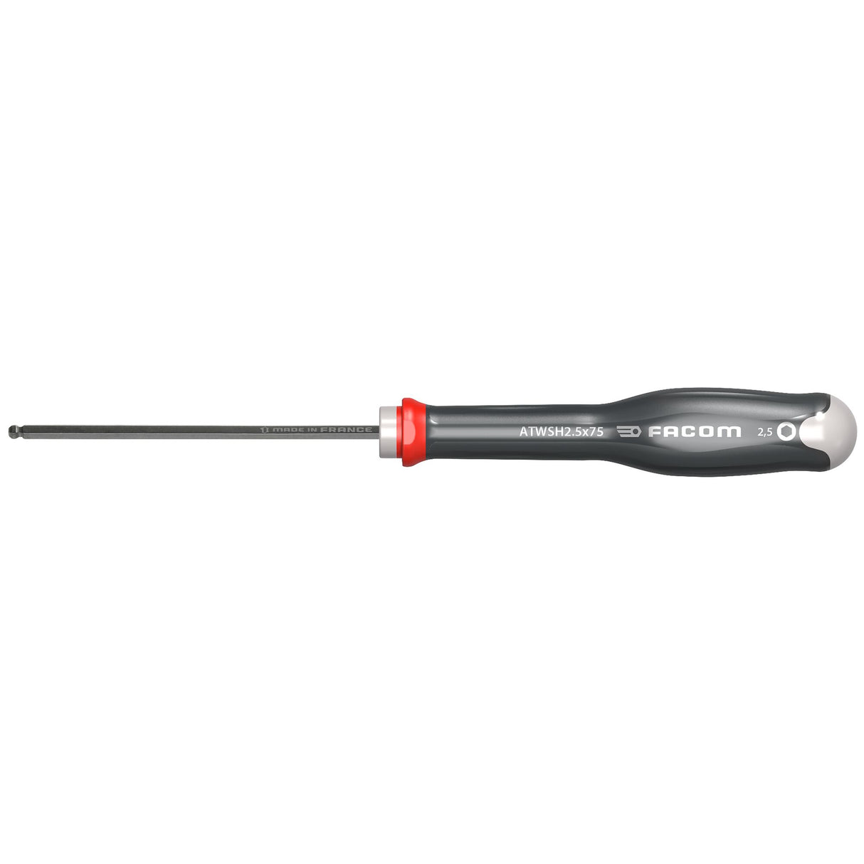 AWSH - Screwdrivers spherical head spinner hexagonal keys