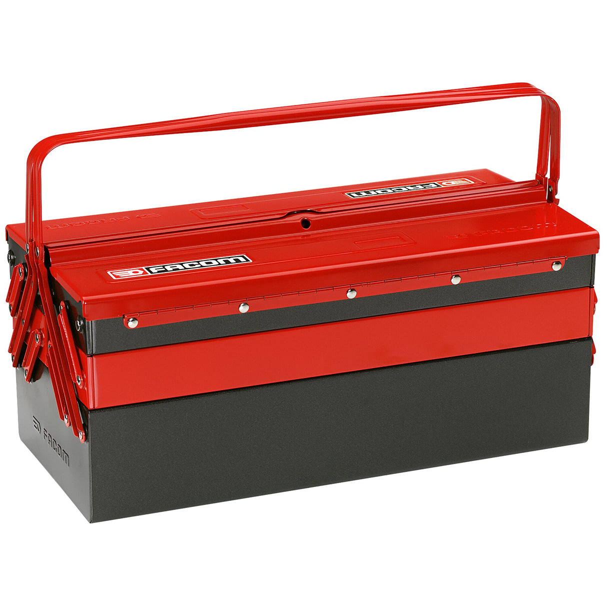 5 tray 18 in. metal cantilever tool box