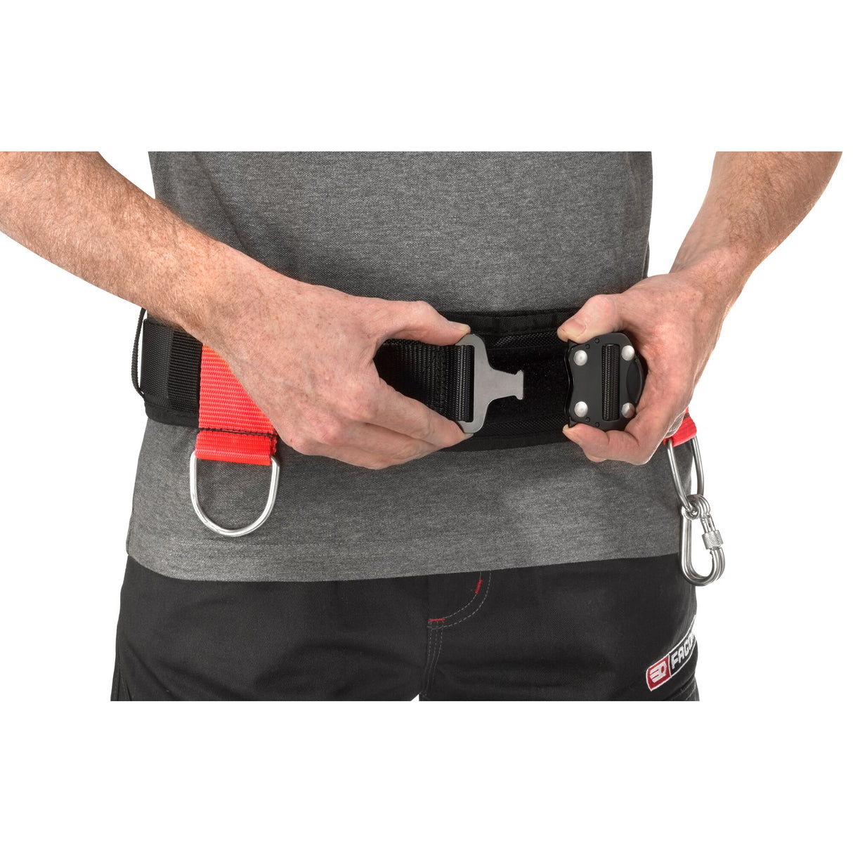 CT - Belt with dual point metal loop - Safety Lock System Solution
