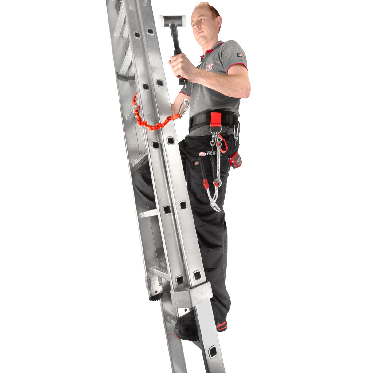 CT - Belt with dual point metal loop - Safety Lock System Solution
