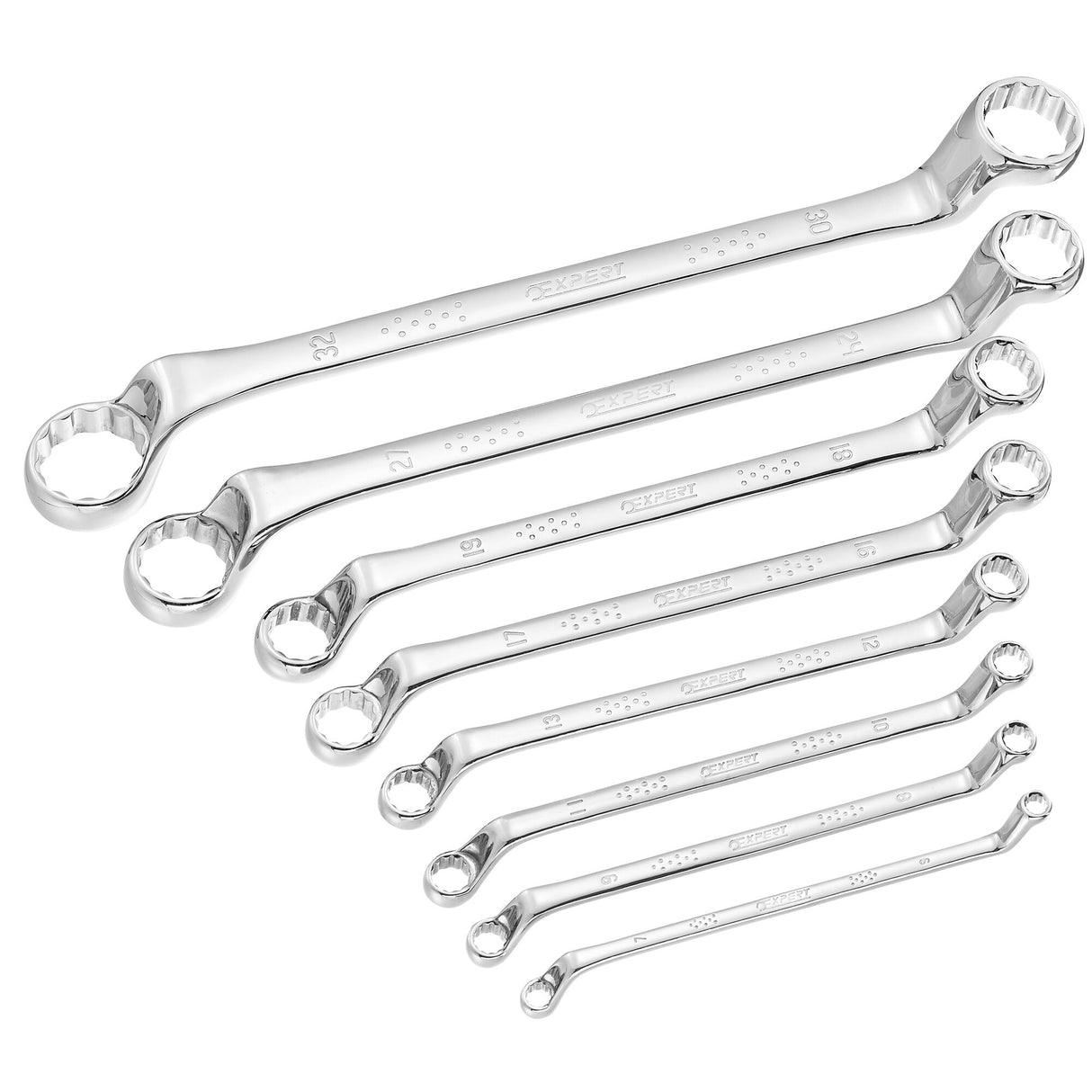 EXPERT by FACOM® Metric Offset Ring Wrench Set (8 pc.)
