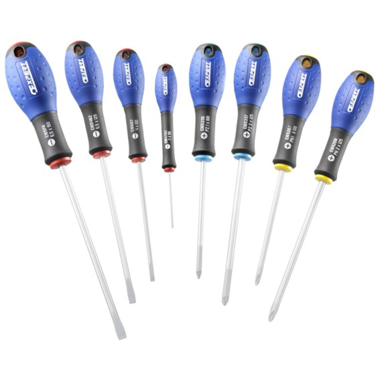 EXPERT by FACOM® Screwdrivers Set -Slotted/Ph/Pz (8 pc.)