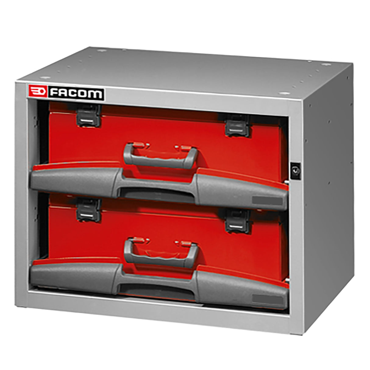 Small Drawer Chest With 2 Carrying Boxes, 2 x H 135 mm, L 495 x H 382 mm