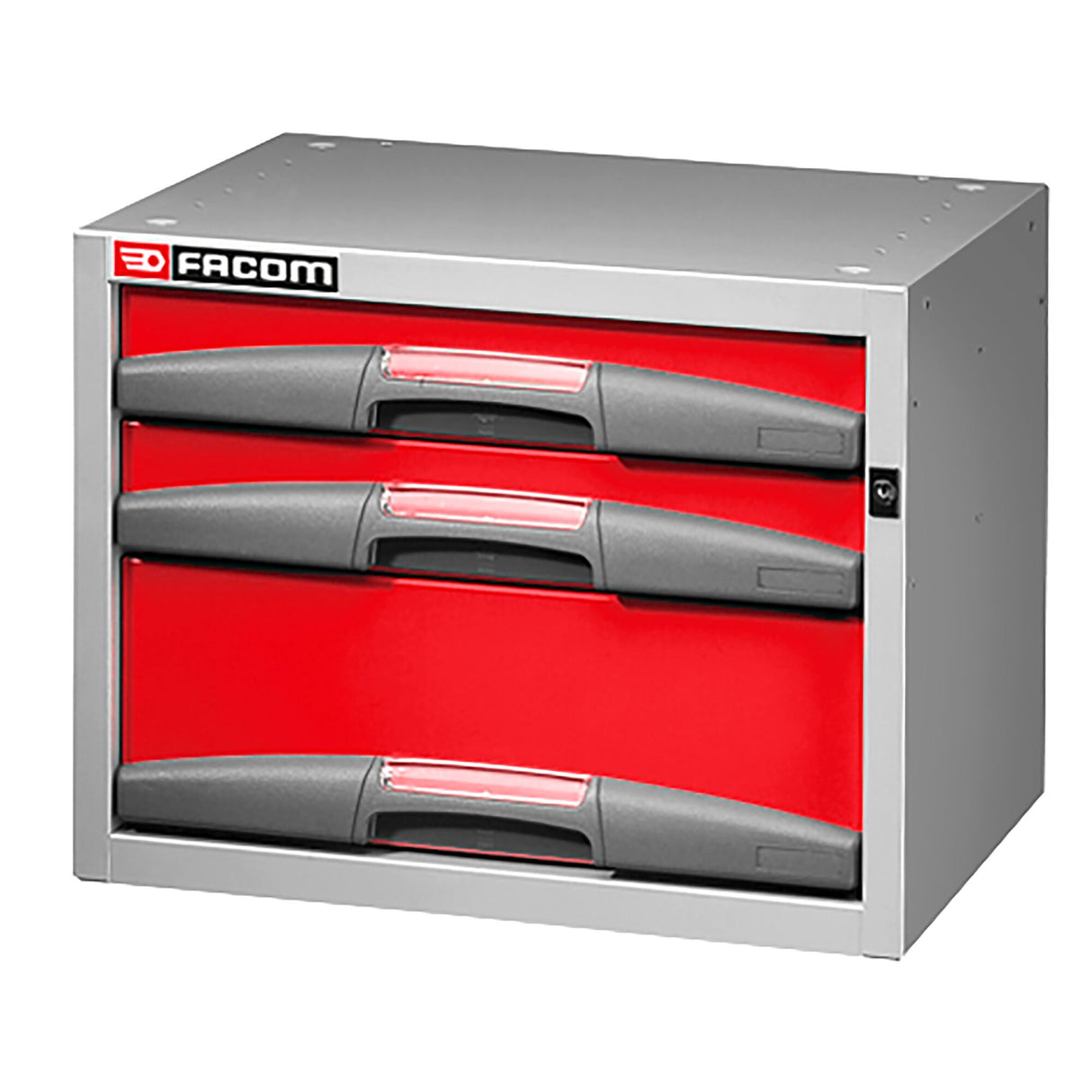 Small Drawer Chest With 3 Drawers, 2 x H 75 mm, 2 x H 155 mm, L 495 x H 382 mm