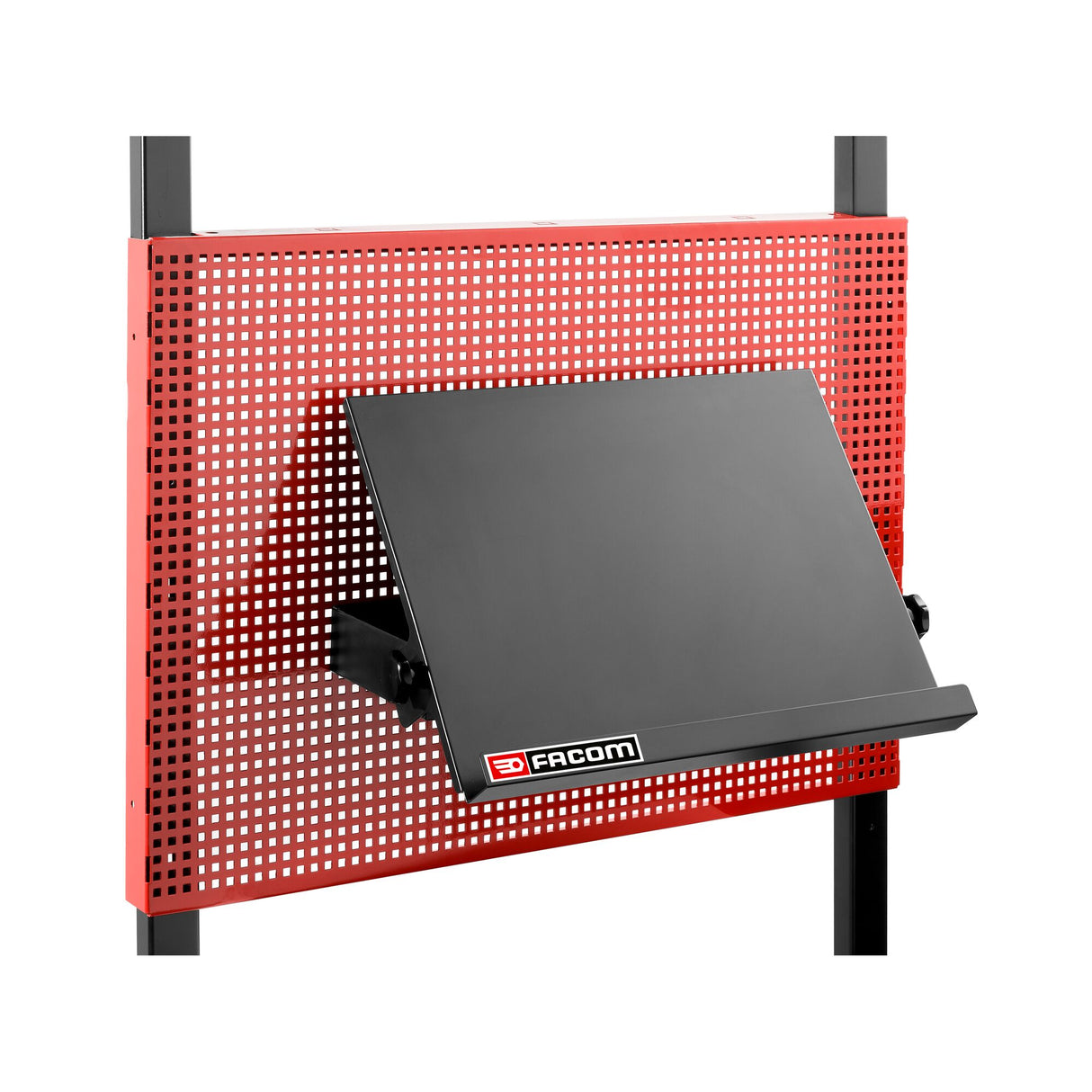 LapTop-Holder to be Installed on Pegboards, Black