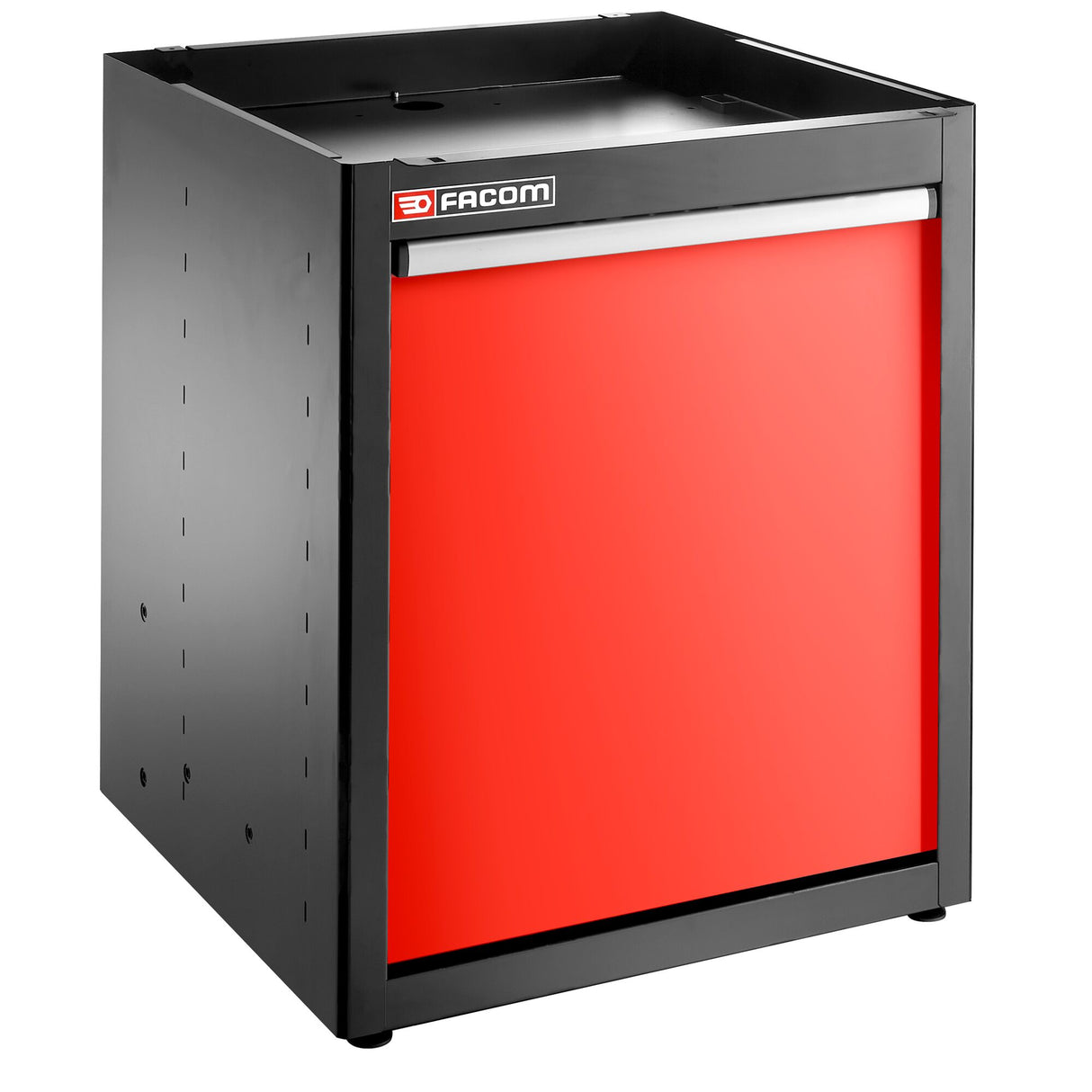Single Base Unit, Waste Management, 2 Trash Bag Holders, 100 l, Red