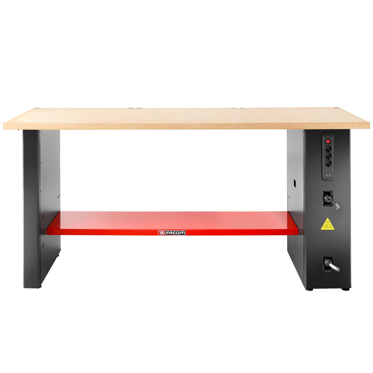 Power Leg, High Version, 1015 mm, Power Strip, Electric and Compressed Air Reels