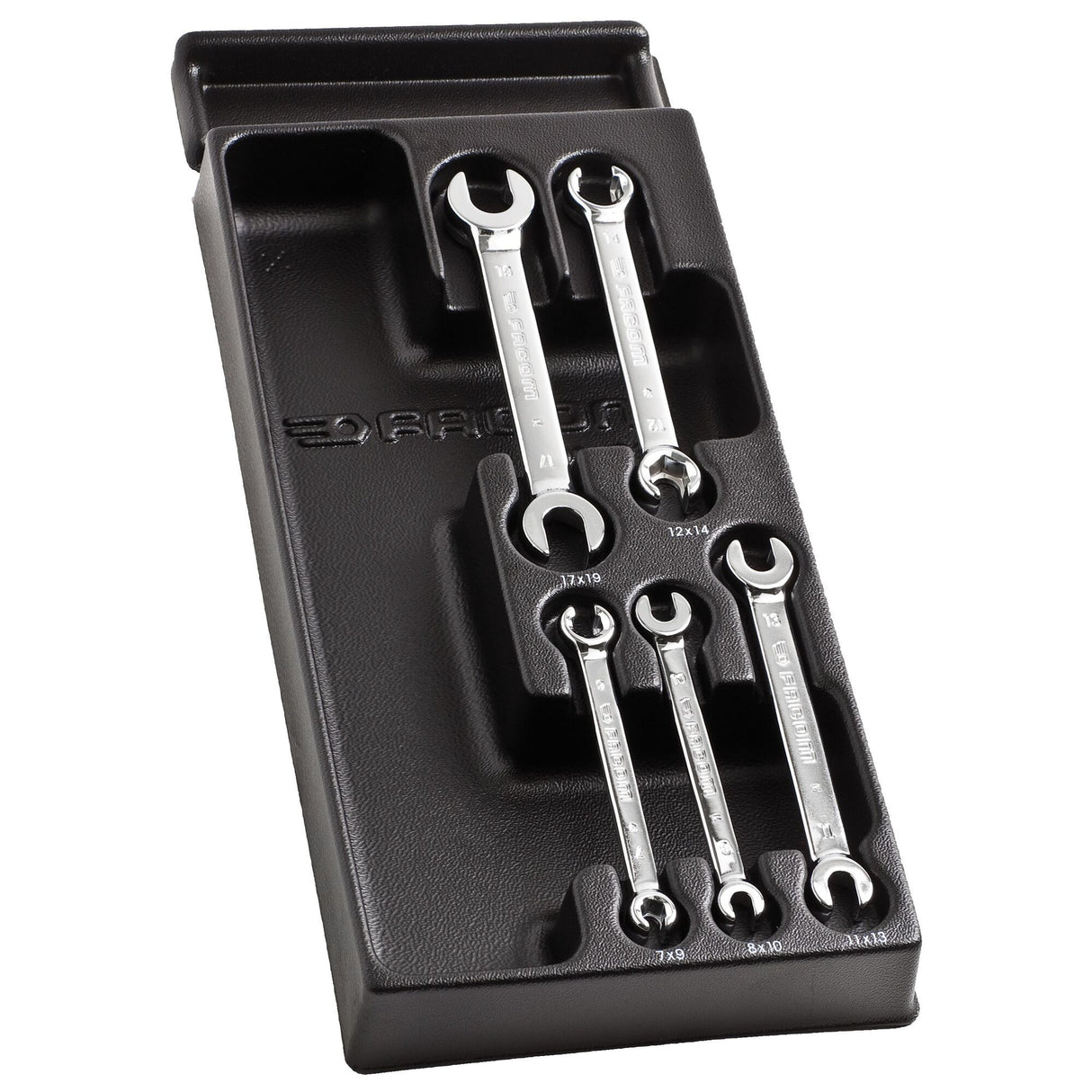 FLARE NUT WRENCHES - 43 - Short Handle - Plastic Tray - 5 pc.