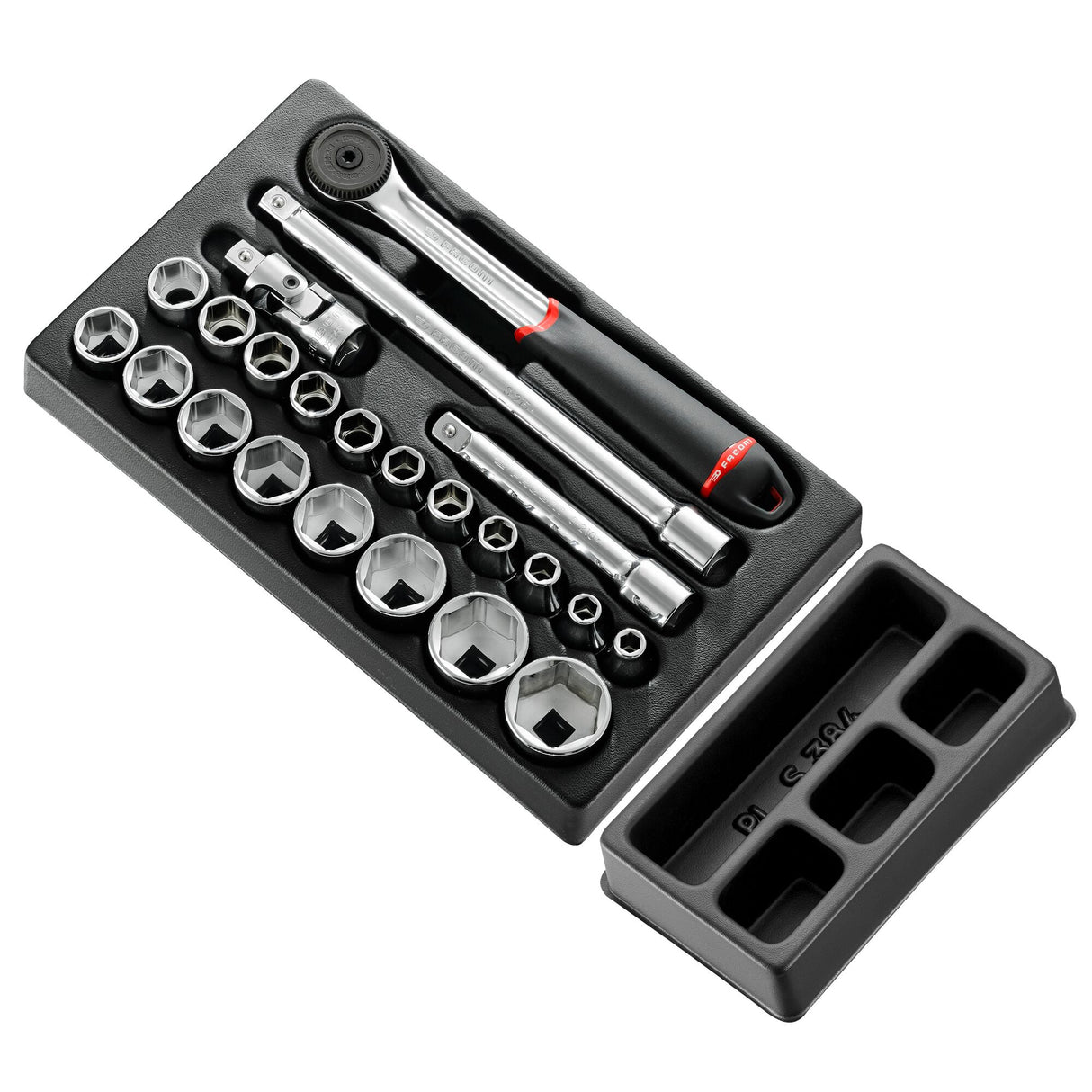 1/2 in. Socket Set in Plastic Module (23 pc.)