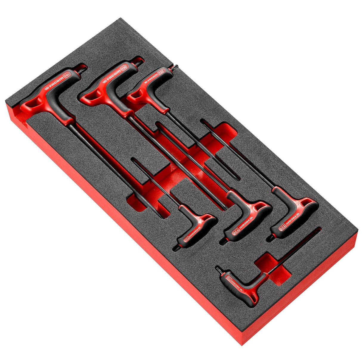 7 pc. p hex key Torx® T10-40 foam