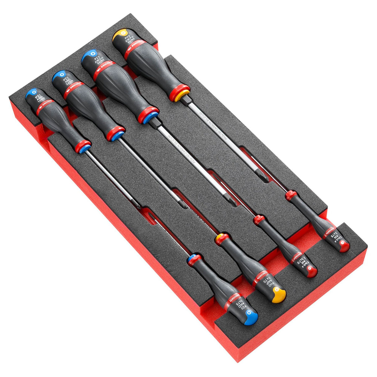 PROTWIST® 1/3 in. Screwdriver Set in Foam Module (8 pc.)