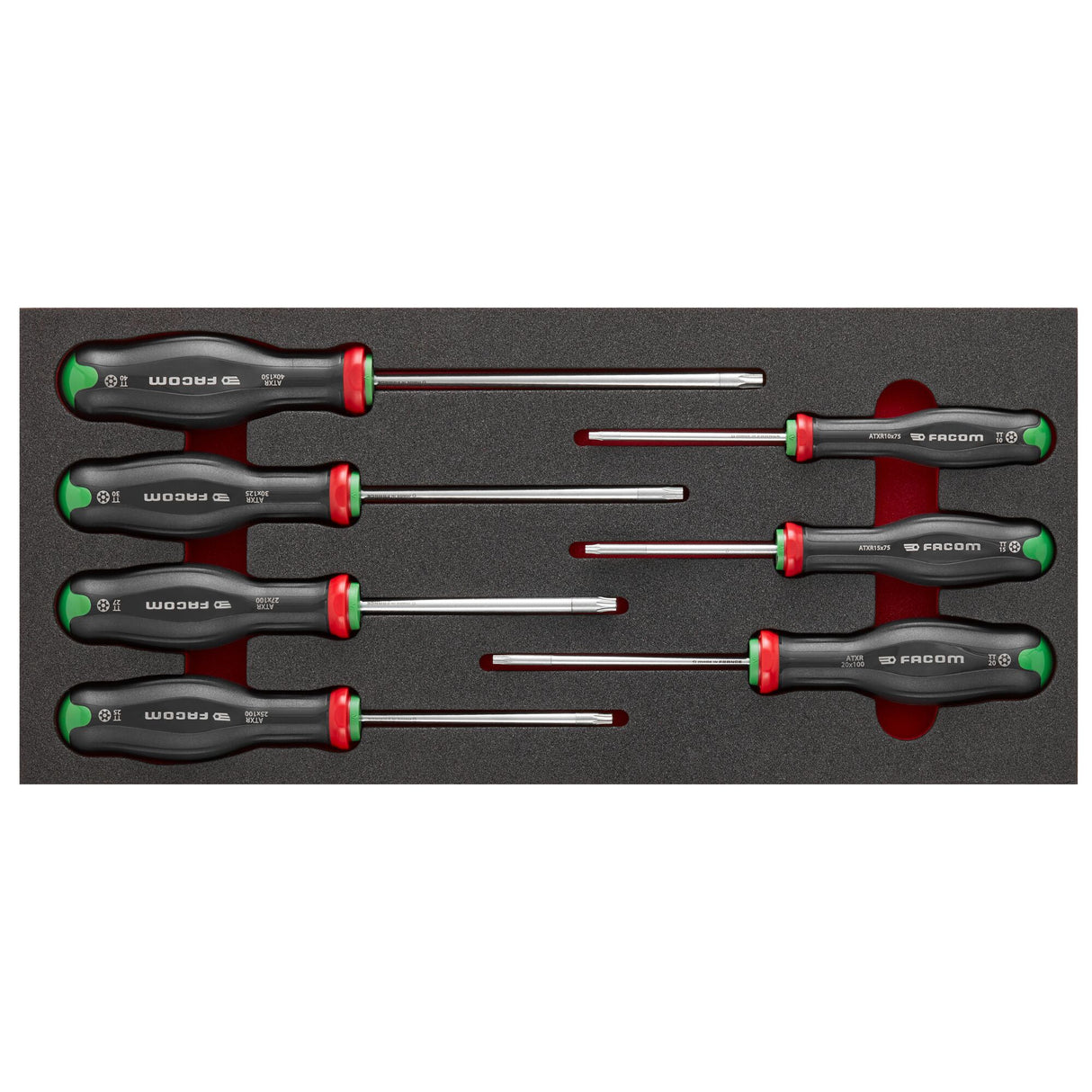 PROTWIST® TORX® 1/3 in. Tamper Screwdriver in Foam Module (7 pc.)