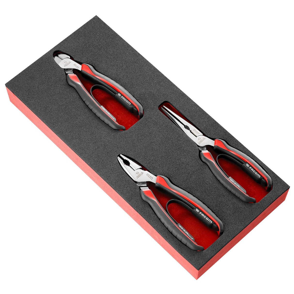 Foam Module of 3 Maintenance Pliers