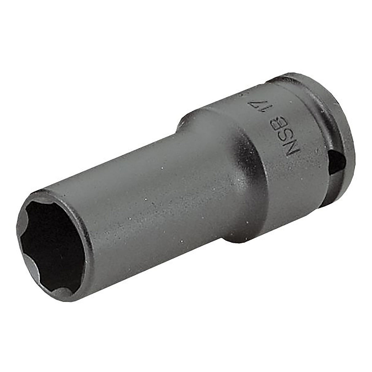 NSB - 1/2" thin wall long impact socket 6-points, metric