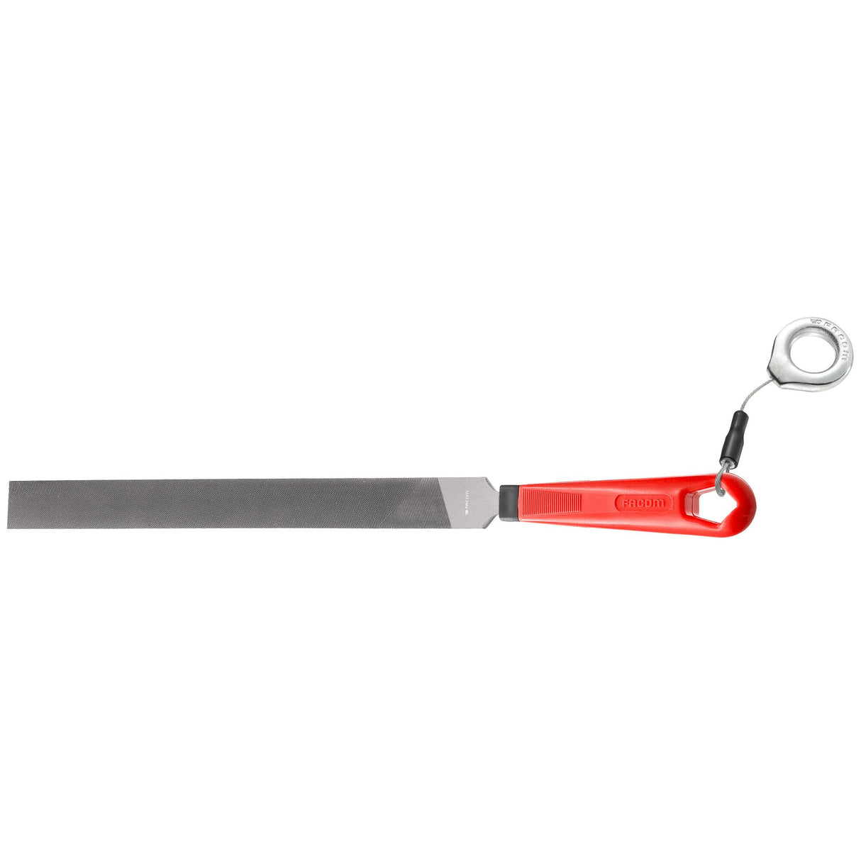 250mm Half-Soft Flat File With Grip, Safety Lock System