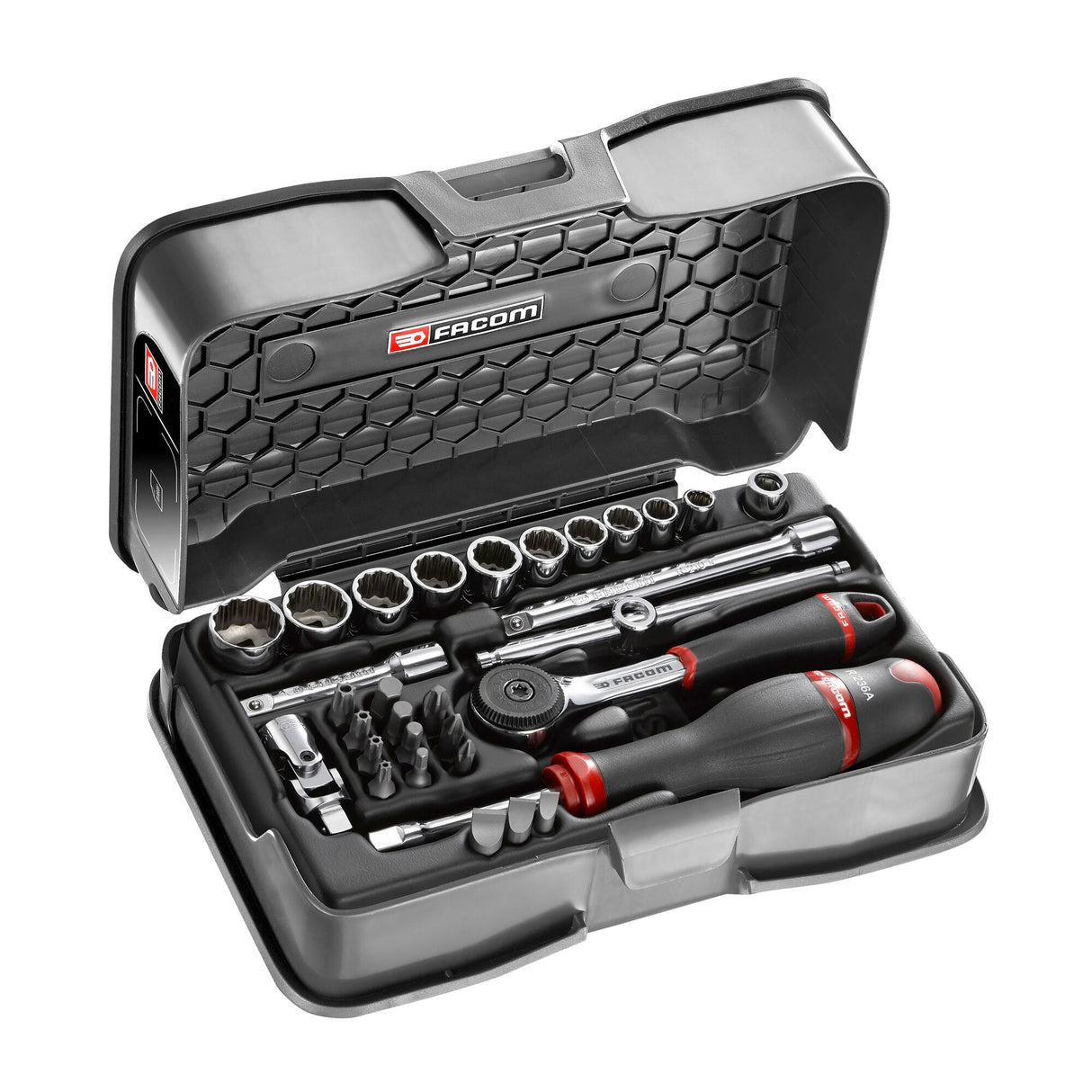 1/4 in. DBOX Performance Round Head Ratchet Socket Set (31 pc.)