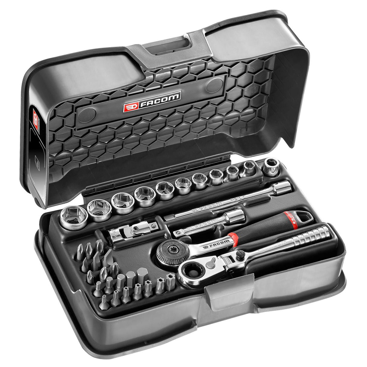 1/4 in. MBOX HX Ratchet & Socket Set (37 pc.)