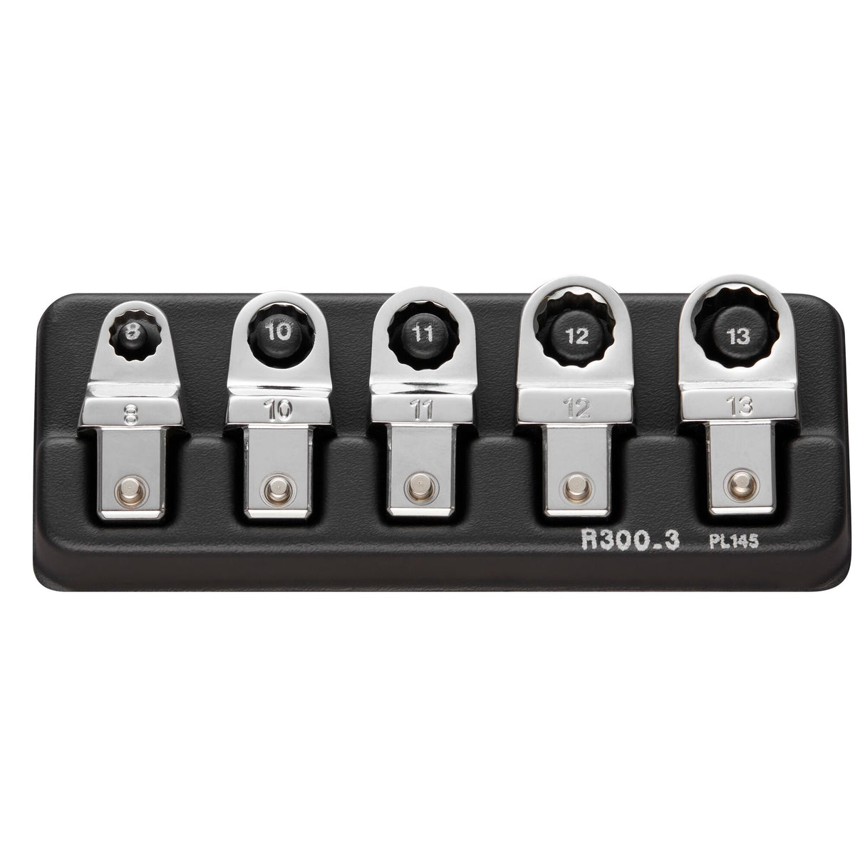 5 pc. 9X12mm 12pt Metric Ring Jaw Wrench Set