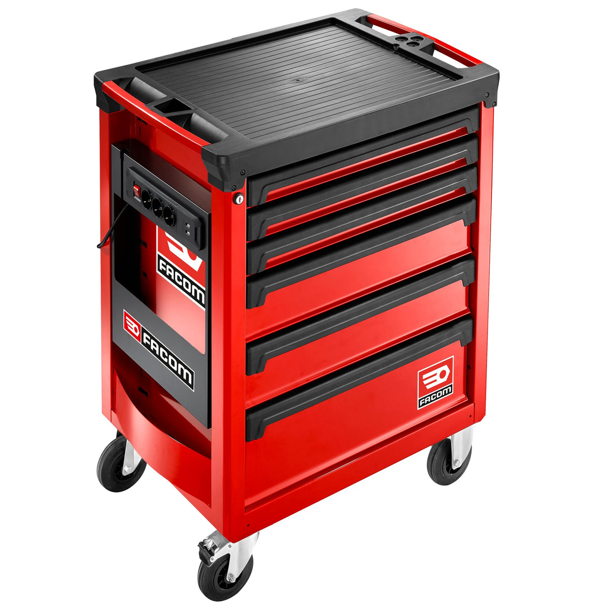 ROLL.6M3A - Roller cabinet 6 drawers, 569 x 421 mm, 3 modules per drawer
