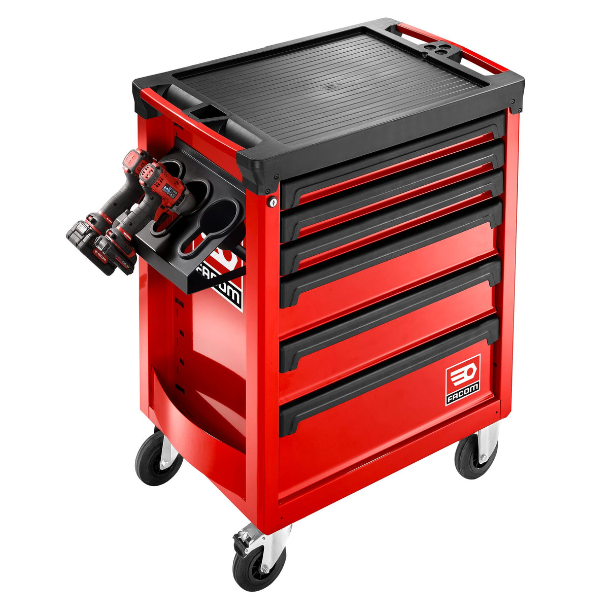 ROLL.6M3A - Roller cabinet 6 drawers, 569 x 421 mm, 3 modules per drawer