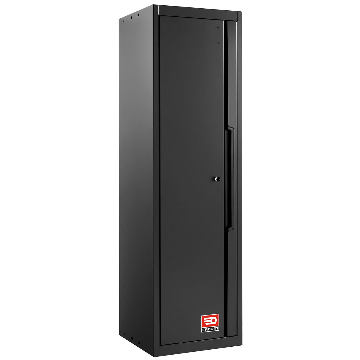 RWS2 - 500mm Tall Locker, 1 Door, Black
