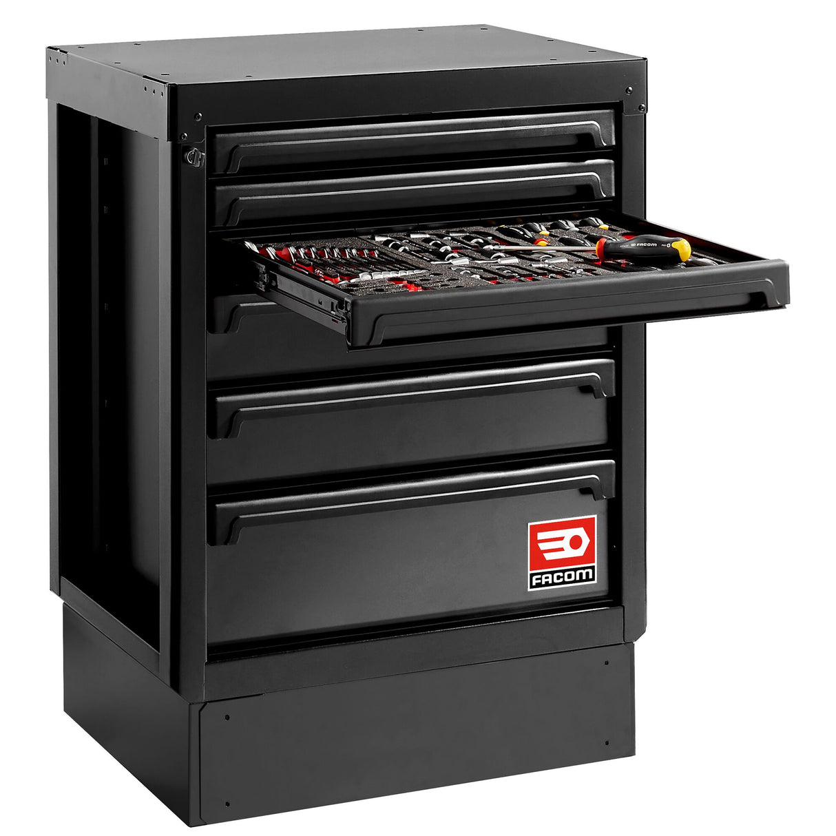 RWS2.0 - Base Unit, 6 Drawers, Black