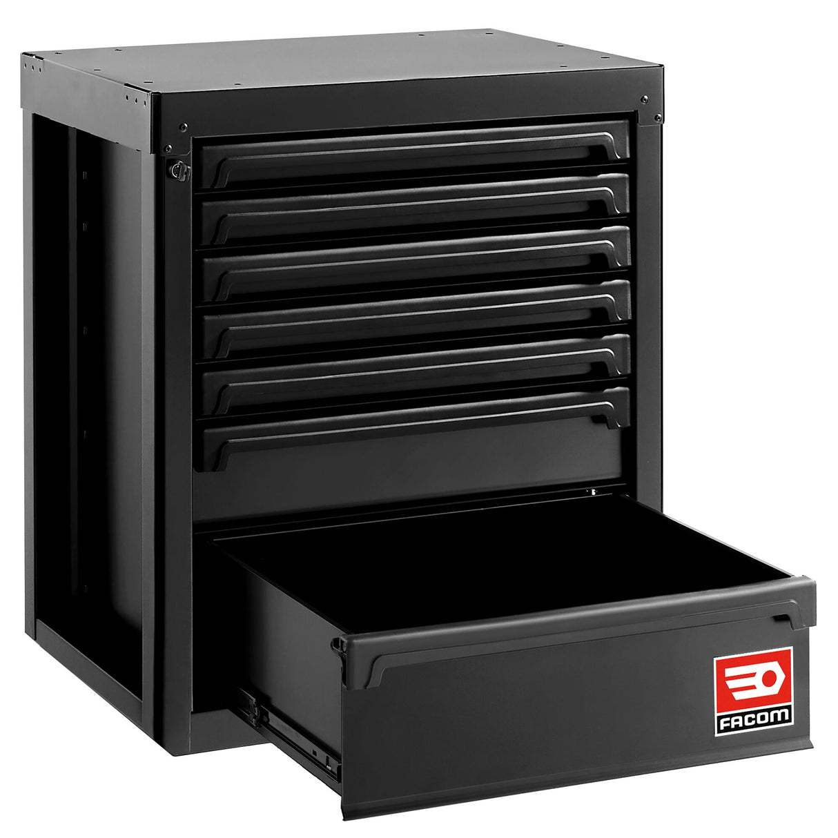 Base Unit, 7 Drawers, Black