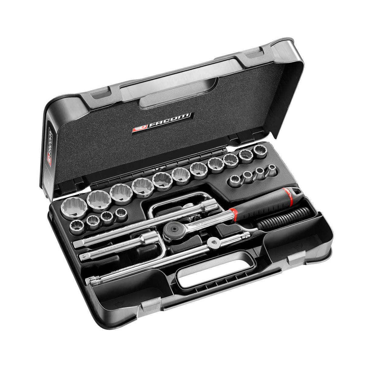 1/2 in. MBOX Performance Round Head Ratchet & Socket Set (25 pc.)