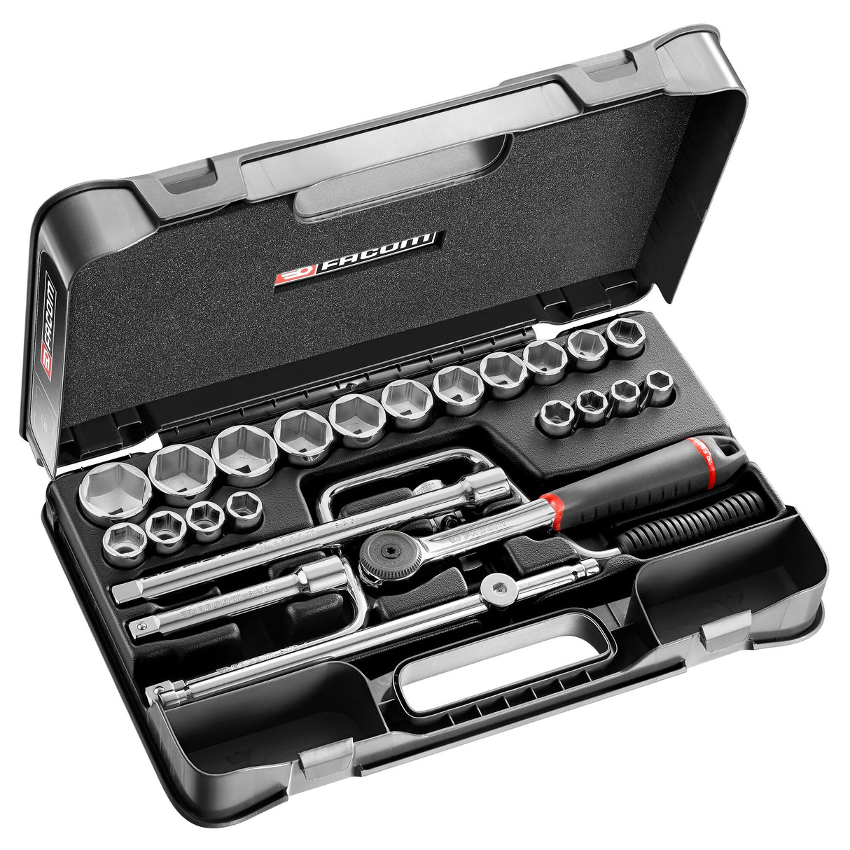 1/2 in. Socket Set, 6-point (25 pc.)