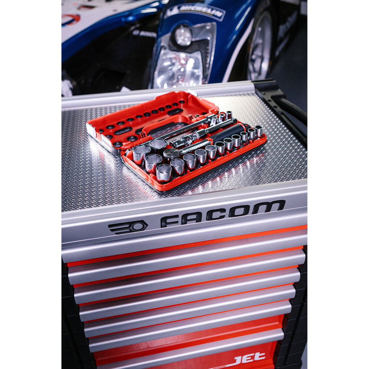 1/2 in. DBOX Performance Round Head Ratchet & Socket Set (21 pc.)