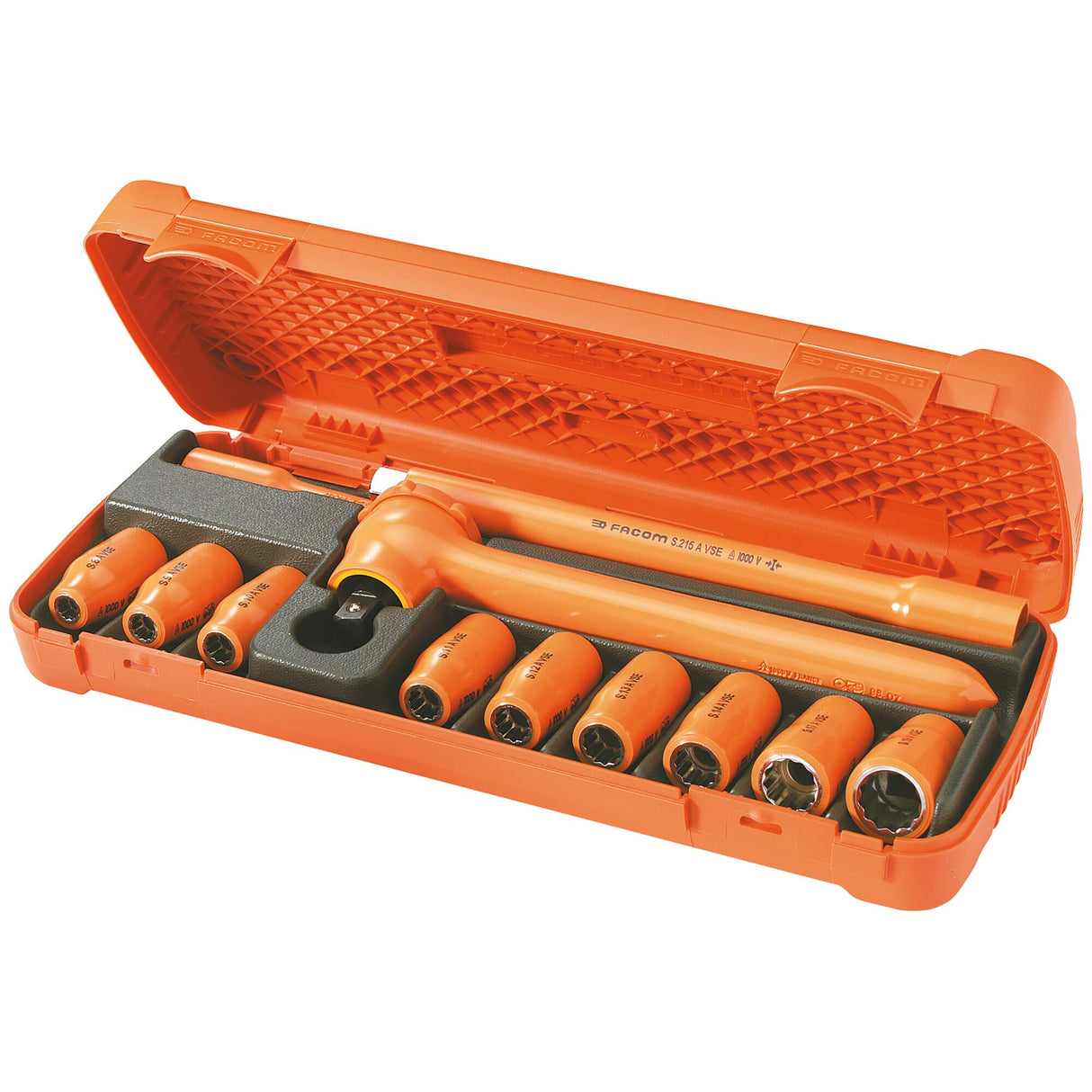 1000 v insulated tools, set of 12 pieces
