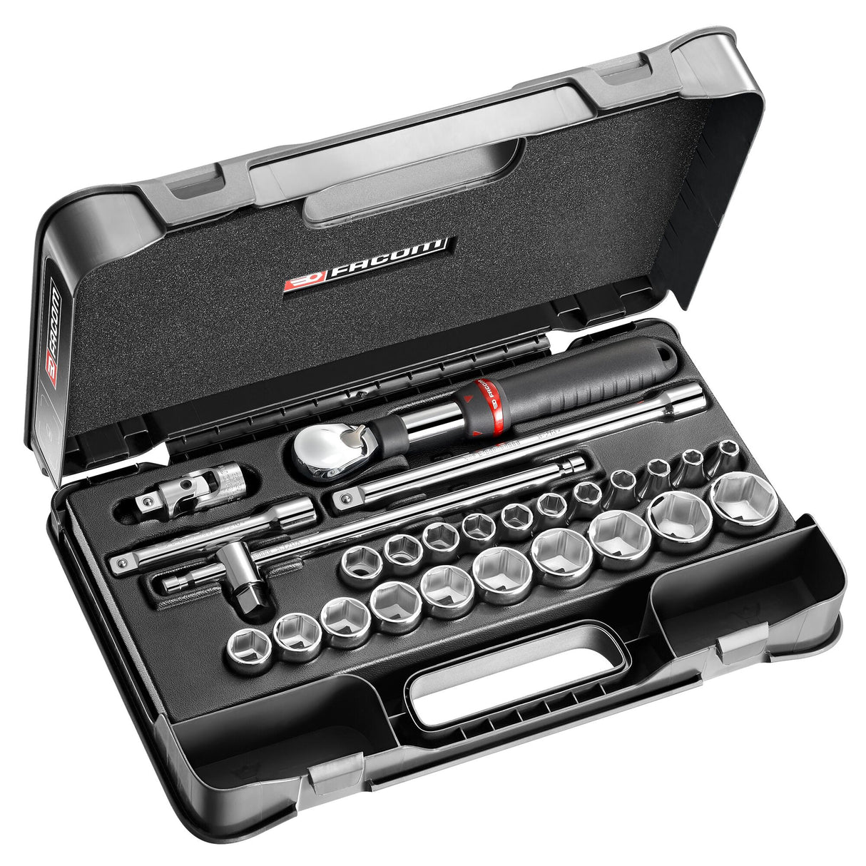 1/2 in. MBOX Extendable Pear-Head Ratchet & Socket Set (26 pc.)