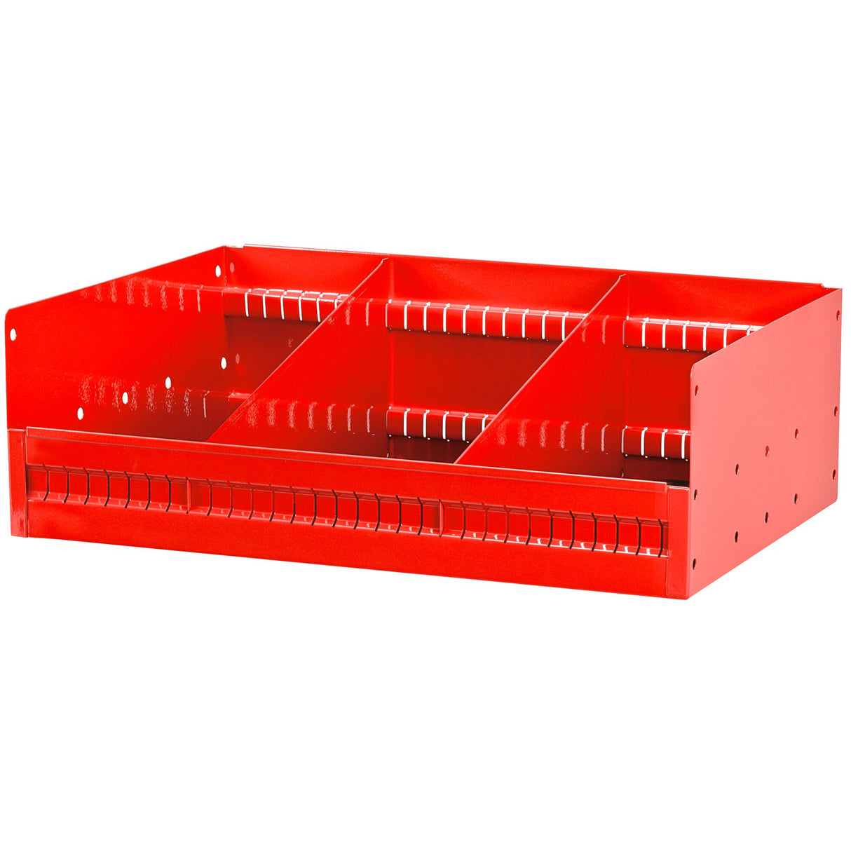 Inclined Shelf, D 375 mm, Uprights 5003 me, 2 Removable Dividers, L 435 x H 185 mm