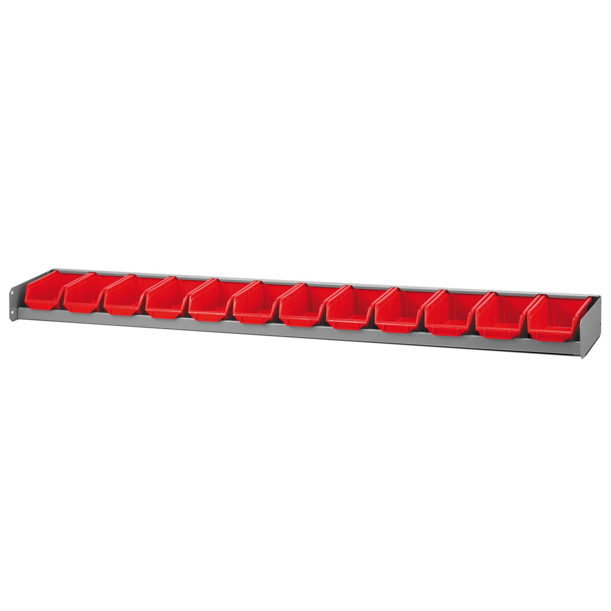Shelf, Bin Holder, Bins Included, for Uprights 5003 md, D 200 mm, L 682 x H 90 mm
