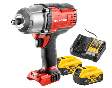 18V 1/2" High Torque Impact Wrench 5.0Ah Kit