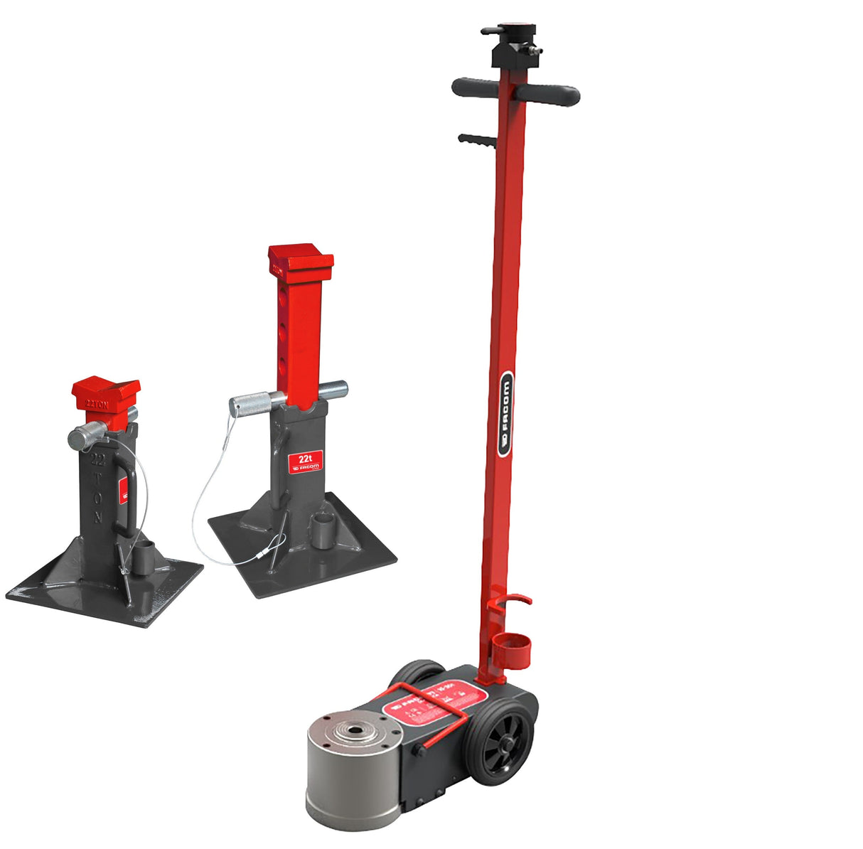 Cric Hydropneumatique 10-30 tonnes et Pack Chandelles 22 tonnes - Édition limitée Equip Auto 2025