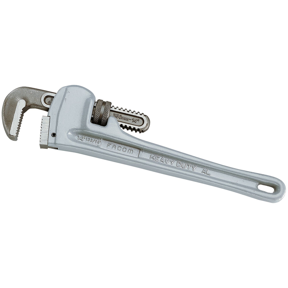 133A - Light Alloy 90° Offset American Model Pipe Wrench